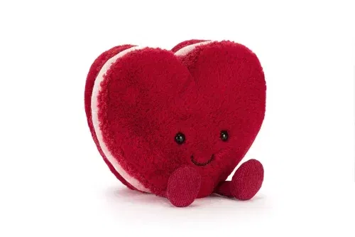 JELLYCAT AMUSEABLES ARLETTE HEART MACARON-AUTO WIN 23/01