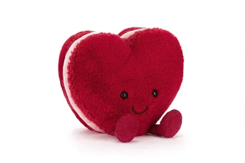 JELLYCAT AMUSEABLES ARLETTE HEART MACARON-AUTO WIN 16/01