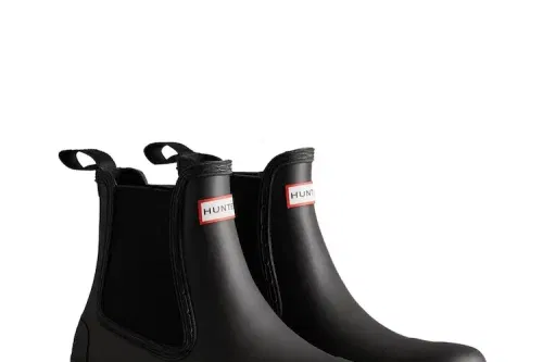 Hunter Green Commando Chelsea Boots-AUTO WIN 18/01