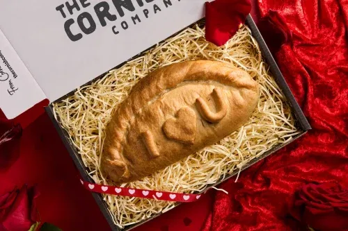 Giant "I Love You" Cornish Pasty-AUTO WIN 30/01