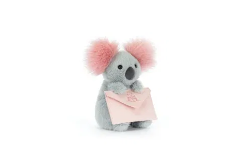 JELLYCAT KOALA WITH MESSAGE-AUTO WIN 16/01