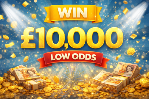 WIN £10,000 LOW ODDS – 12/01