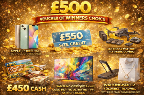 Winners Choice OR £450 Cash- 11/01