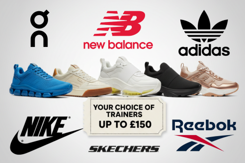 Your Choice Of Trainers Up To The Value Of £150-AUTO WIN 11/01