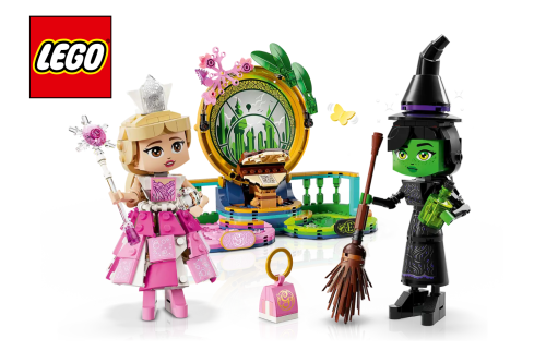 LEGO Elphaba & Glinda Figures AUTO-WIN 09/01
