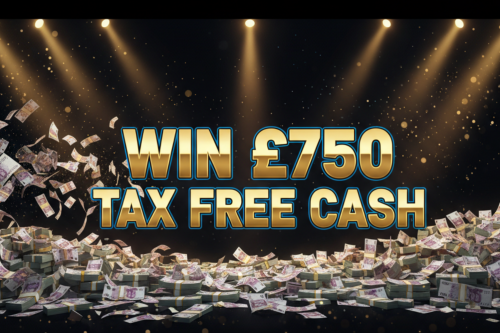 WIN £750 TAX FREE CASH-13/01