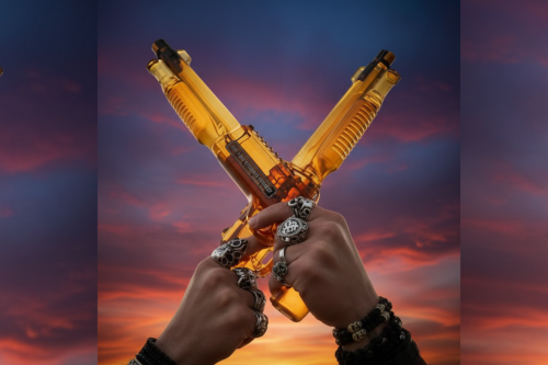 Machine Head Shotgun Blast Whiskey Collector's Edition 2-Pack Bundle 1.0L (45% vol.)-AUTO WIN 20/01