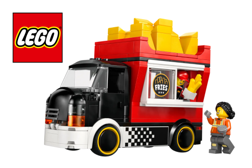 LEGO Fries Food Truck 60488 AUTO-WIN 26/01