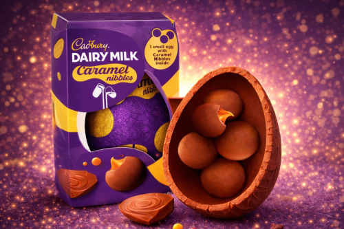 12 Cadbury Caramel Nibbles Easter Eggs AUTO-WIN 21/01