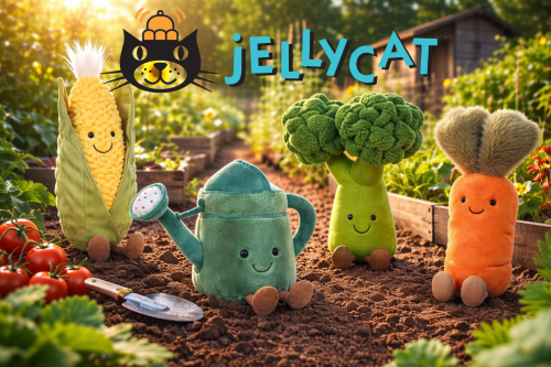 JELLYCAT EPIC BUNDLE FOUR NEW SEASON JELLYCATS AUTO-WIN 02/02