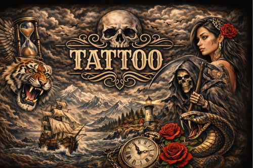 WIN £50 TATTOO GIFT CARD- AUTO WIN 02/02