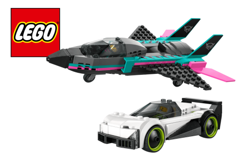 LEGO Jet vs. Car 60489  AUTO-WIN 15/02