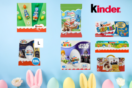 Kinder Easter Chocolate Bundle -AUTO WIN 30/01