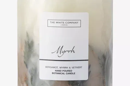 THE WHITE COMPANY Myrrh Medium Botanical Candle 725g-AUTO WIN