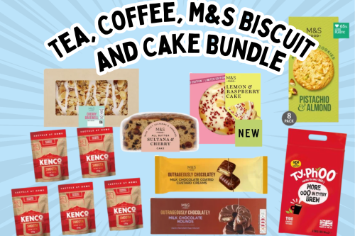 Tea, Coffee, M&S Biscuit and Cake Bundle - AUTO WIN 10/02
