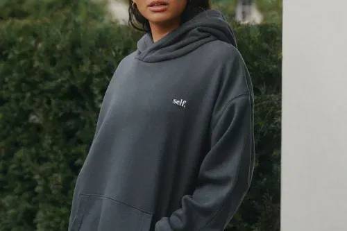 self. Charcoal Grey Hoodie-AUTO WIN