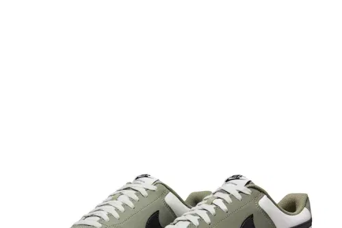 Nike Green/White Court Vision Low Trainers-AUTO WIN 04/01