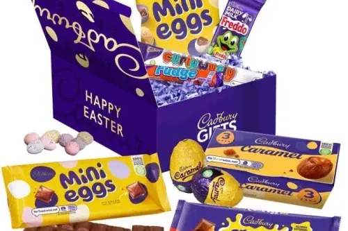 2X CADBURY EASTER CHOCOLATE TREASURE BOX-AUTO WIN 19/01