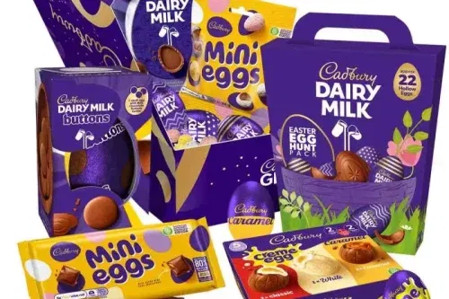 CADBURY HAPPY EASTER EGG CHOCOLATE HAMPER-AUTO WIN 18/01