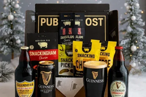 SERIOUS PIG & GUINNESS GIFT SET-AUTO WIN 26/01