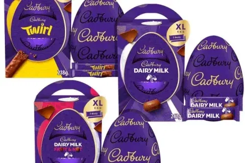 CADBURY CHOCOLATE EASTER EGGS XL (BUNDLE OF 3)-AUTO WIN 27/01