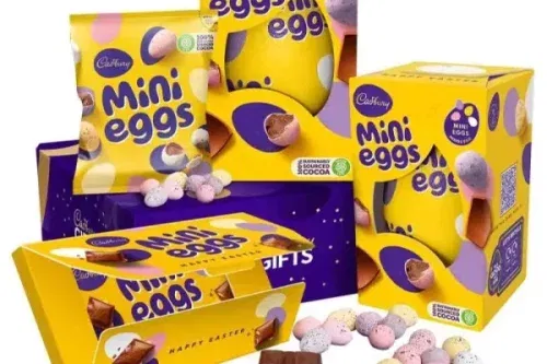 4XCADBURY MINI EGGS CHOCOLATE COLLECTION GIFT BOX-AUTO WIN 20/01