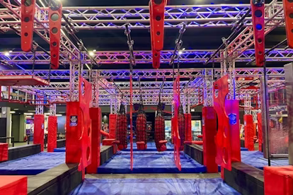 Ninja Warrior Adventure Park One Hour Session for Four-AUTO WIN 13/01