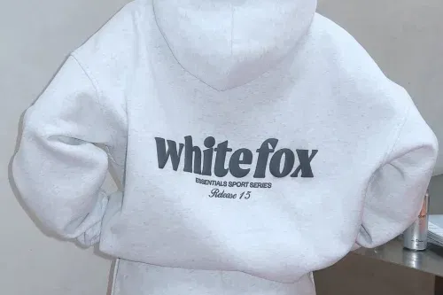 White Fox Release 15 Kiana Oversized Hoodie Grey Marle-AUTO WIN 01/02