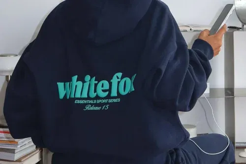 White Fox Release 15 Kiana Oversized Hoodie Navy AUTO WIN 04/02