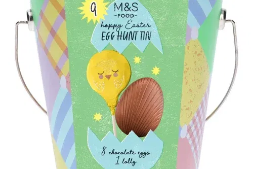 4 X M&S Easter Egg Hunt Tin-AUTO WIN 26/02