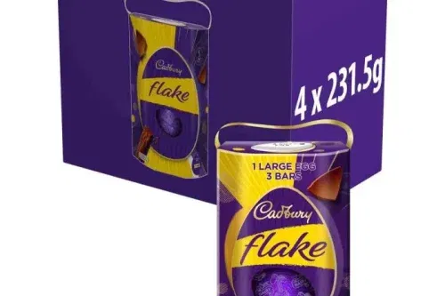 CADBURY FLAKE EASTER EGG 231.8G (BOX OF 4)-AUTO WIN 16/02