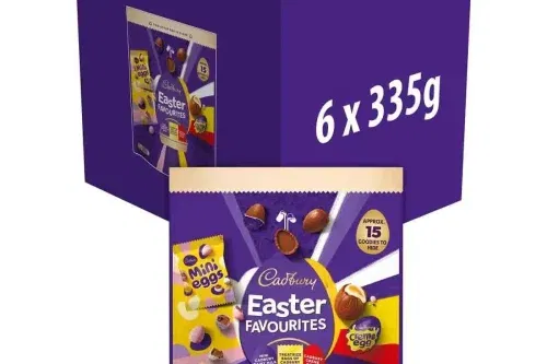 CADBURY EASTER FAVOURITES CHOCOLATE POUCH (BOX OF 6)-AUTO WIN 17/02