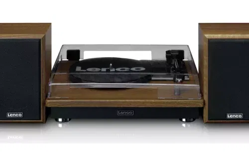 Lenco LS-100WD Belt-Drive Turntable with Bluetooth - Oak-AUTO WIN 01/03