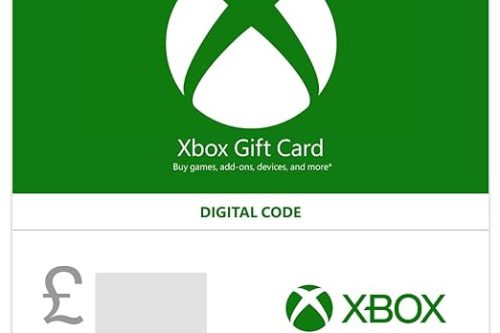 £50 XBox Gift Card -AUTO WIN 15/03