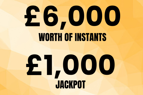 6K WORTH OF INSTANTS- £1000 JACKPOT-AUTO WIN 11/03
