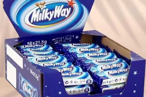 Full Box of 56 Standard Milky Way Bars 21.5g AUTO-WIN 27/02
