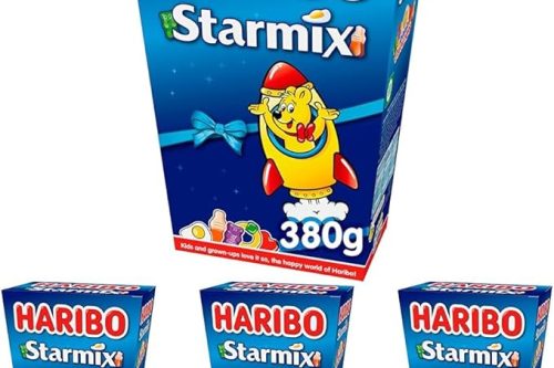 8X HARIBO Starmix – Gummy and Foam Sweets Gift Box – 380g -AUTO WIN 16/02