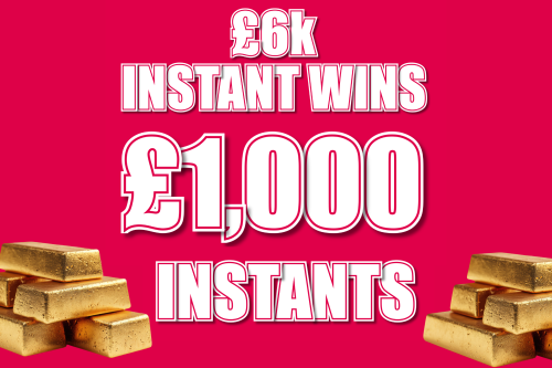 6K WORTH OF INSTANTS- £1000 JACKPOT-AUTO WIN 18/03