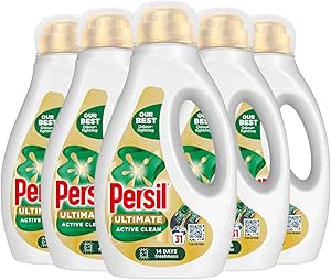Persil Ultimate Liquid Detergent Outstanding Stain Removal Effective in Quick and Cold Washes with 14 Days of Lasting Freshness 31 Washes, 837ml-AUTO WIN 04/02