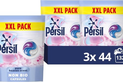 Persil Pure Heaven Scent Non Bio our best delicate fragrance Washing Capsules laundry capsules gentle next to sensitive skin 44 washes - Case pack of 3 AUTO-WIN 17/02