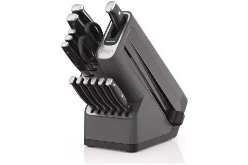 Ninja 14 Piece Stay Sharp Knife Block Set - Black-AUTO WIN 04/03