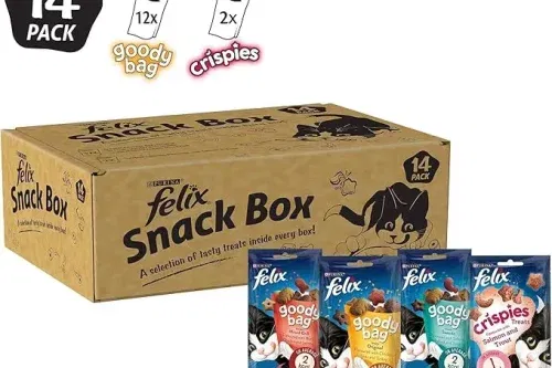 FELIX MIXED SNACK BOX CAT TREATS 810G-AUTO WIN 01/03