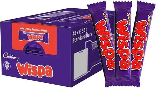 Cadbury Wispa Chocolate Bar (48x36g)-AUTO WIN 03/02