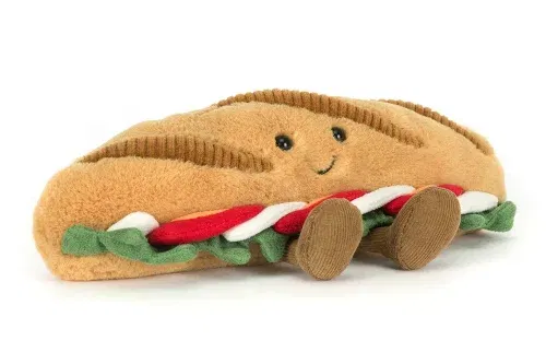 JELLYCAT AMUSEABLES CAPRESE BAGUETTE-AUTO WIN 24/02