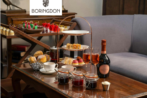 Mother's Day Afternoon Tea AT BORINGDON HALL FOR 2  - AUTO WIN 14/02