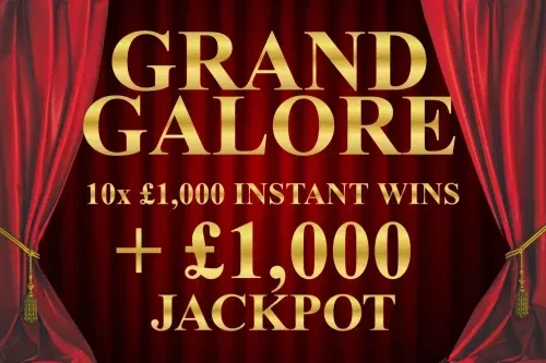 10 X £1000 INSTANTS + £1000 JACKPOT WINNER-15/02-AUTO WIN