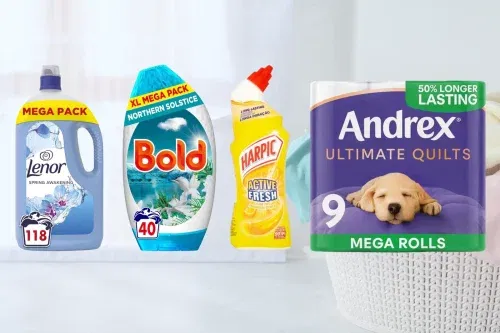LAUNDRY & TOILET ROLLS BUNDLE-AUTO WIN 12/02