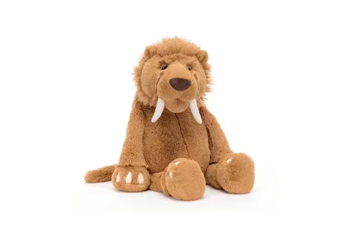 JELLYCAT STELLAN SABRE TOOTH TIGER RETIRED AUTO-WIN 01/03