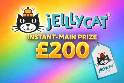 JELLYCAT INSTANT-MAIN PRIZE £200-AUTO WIN 12/02