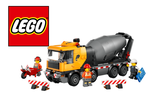 LEGO City 60478 Cement Mixer Set AUTO-WIN 19/02